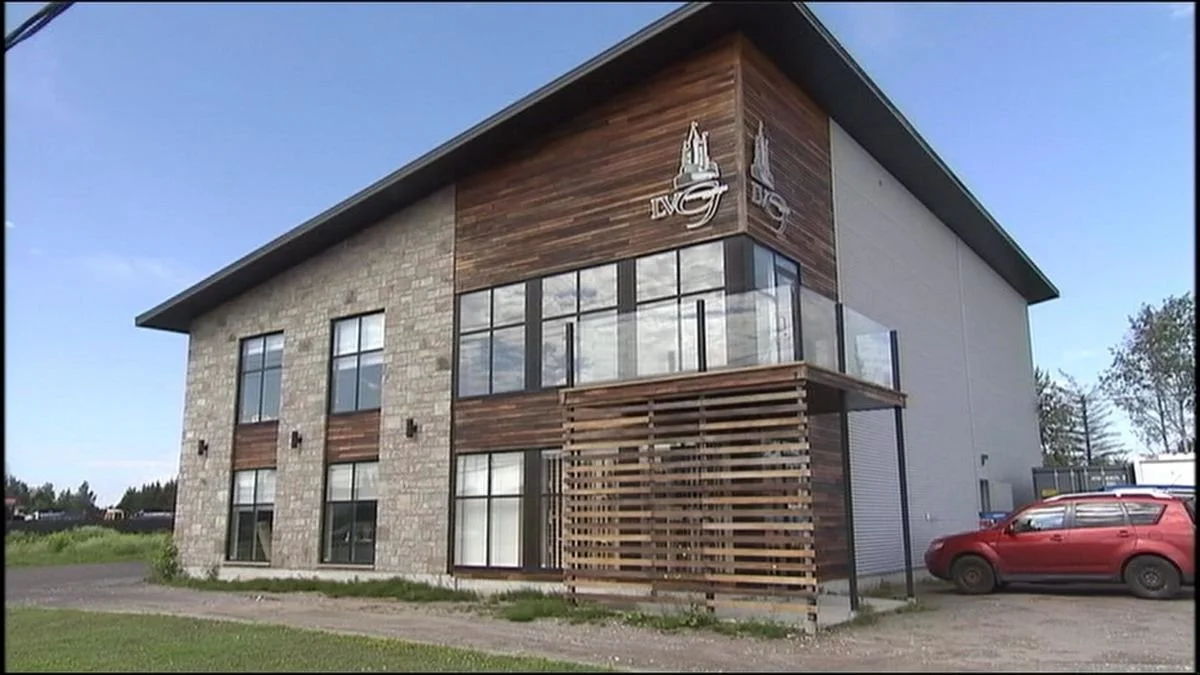 Construction en bois : Celliers  (St-Honoré)