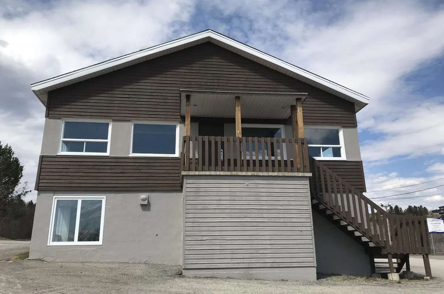 Construction en bois : Centre comm. Bon-Air (Saguenay)