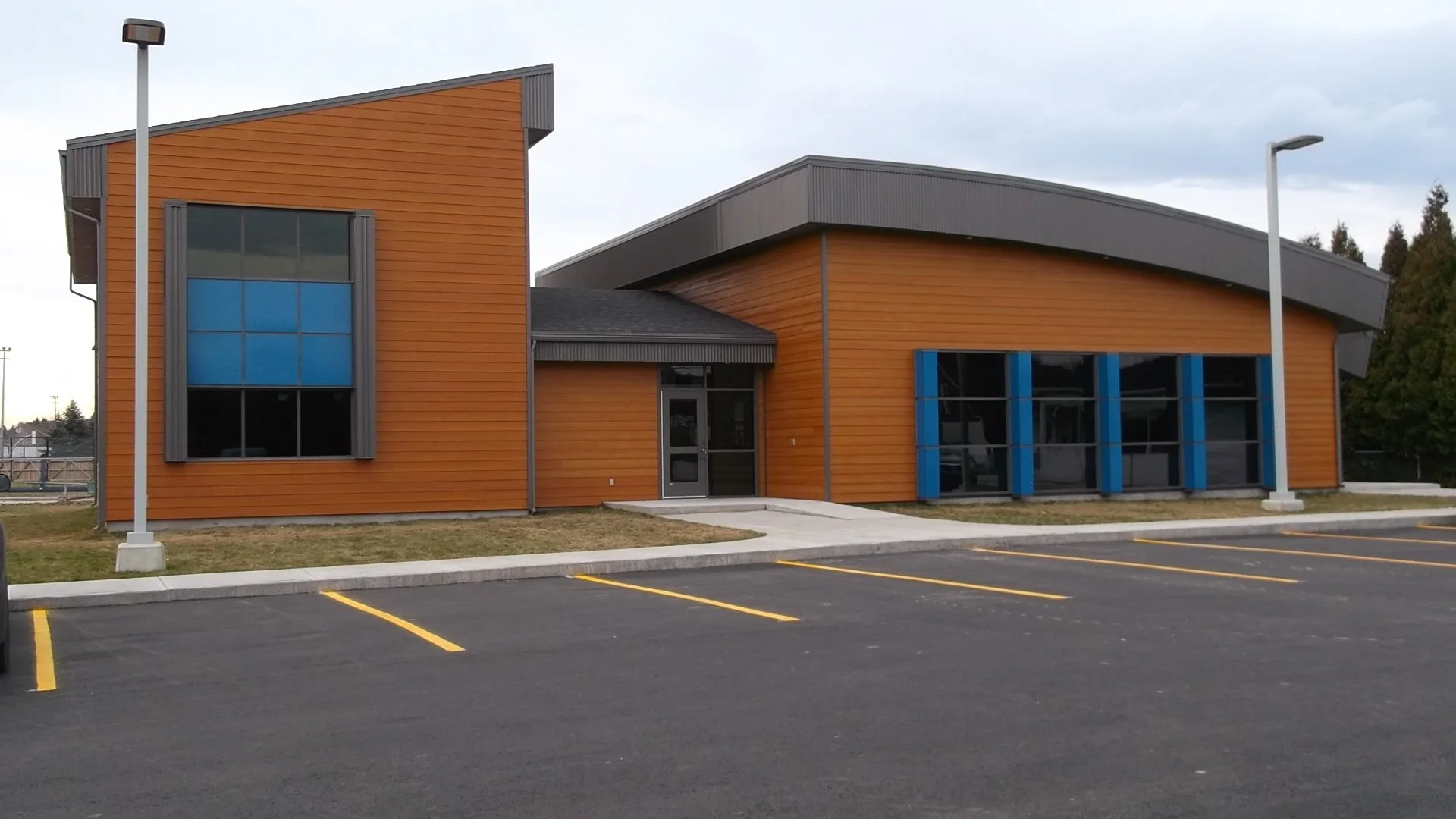 Construction en bois : Pavillon St-Jude (Alma)