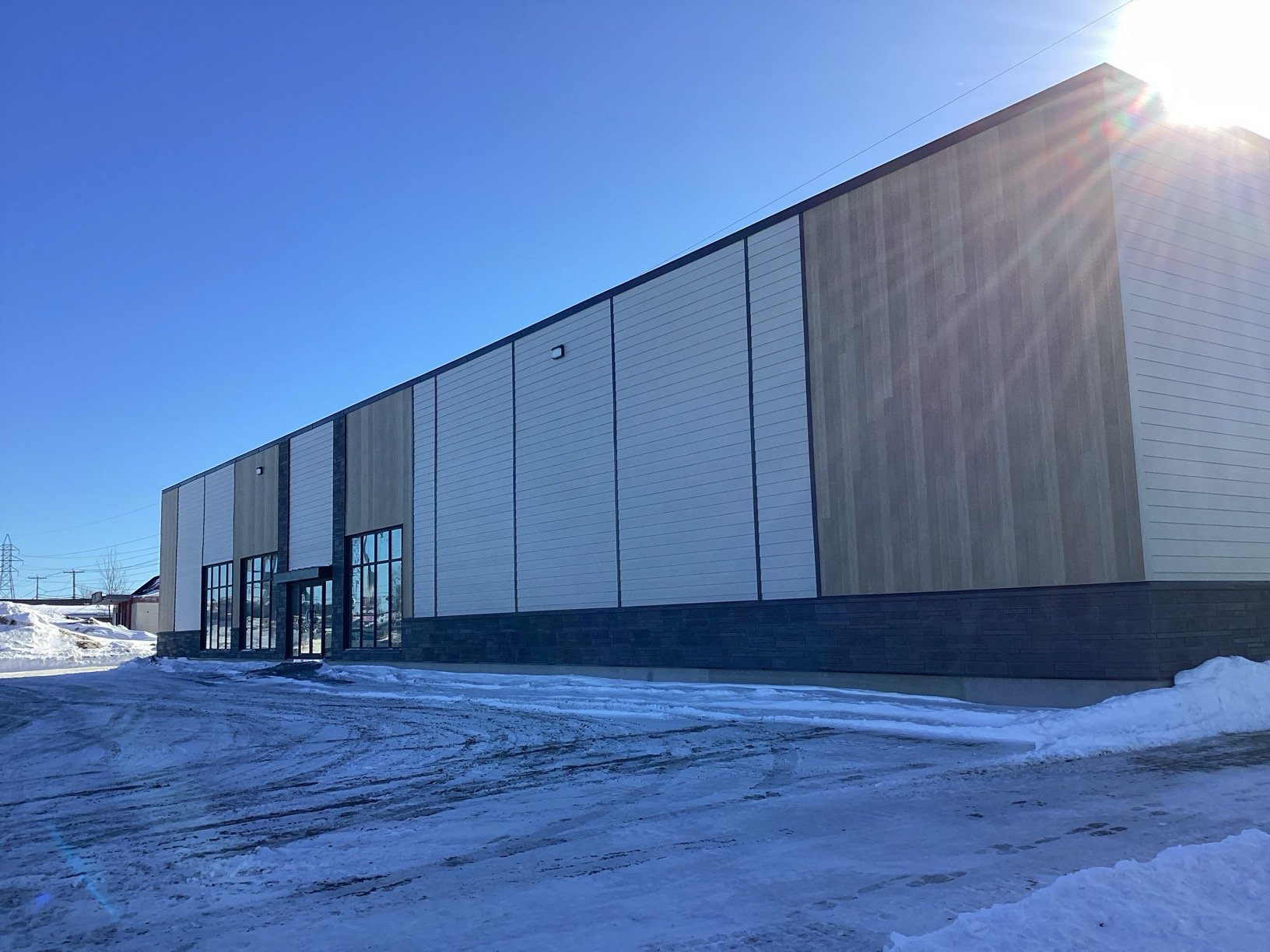 Construction en bois : Consignaction + (Baie-Comeau)