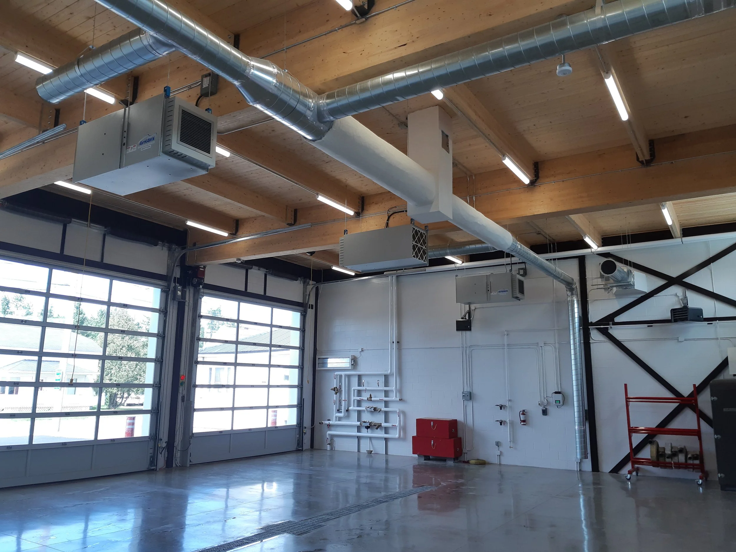 Construction en bois : Caserne (La Doré)