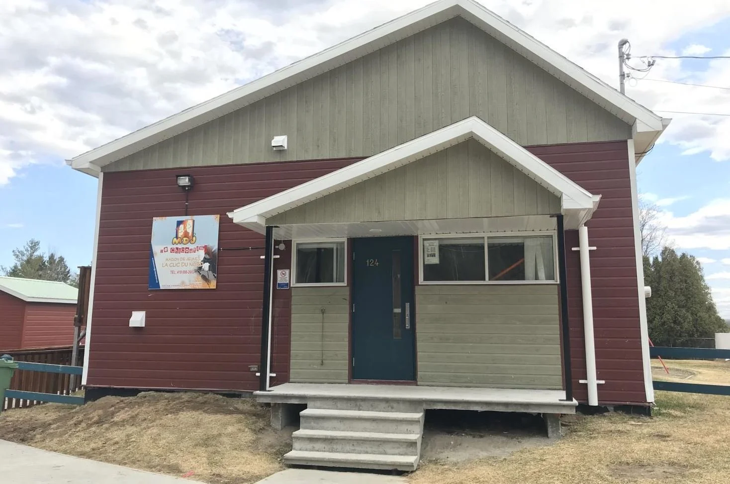 Construction en bois : Centre comm. Colinette (Saguenay)