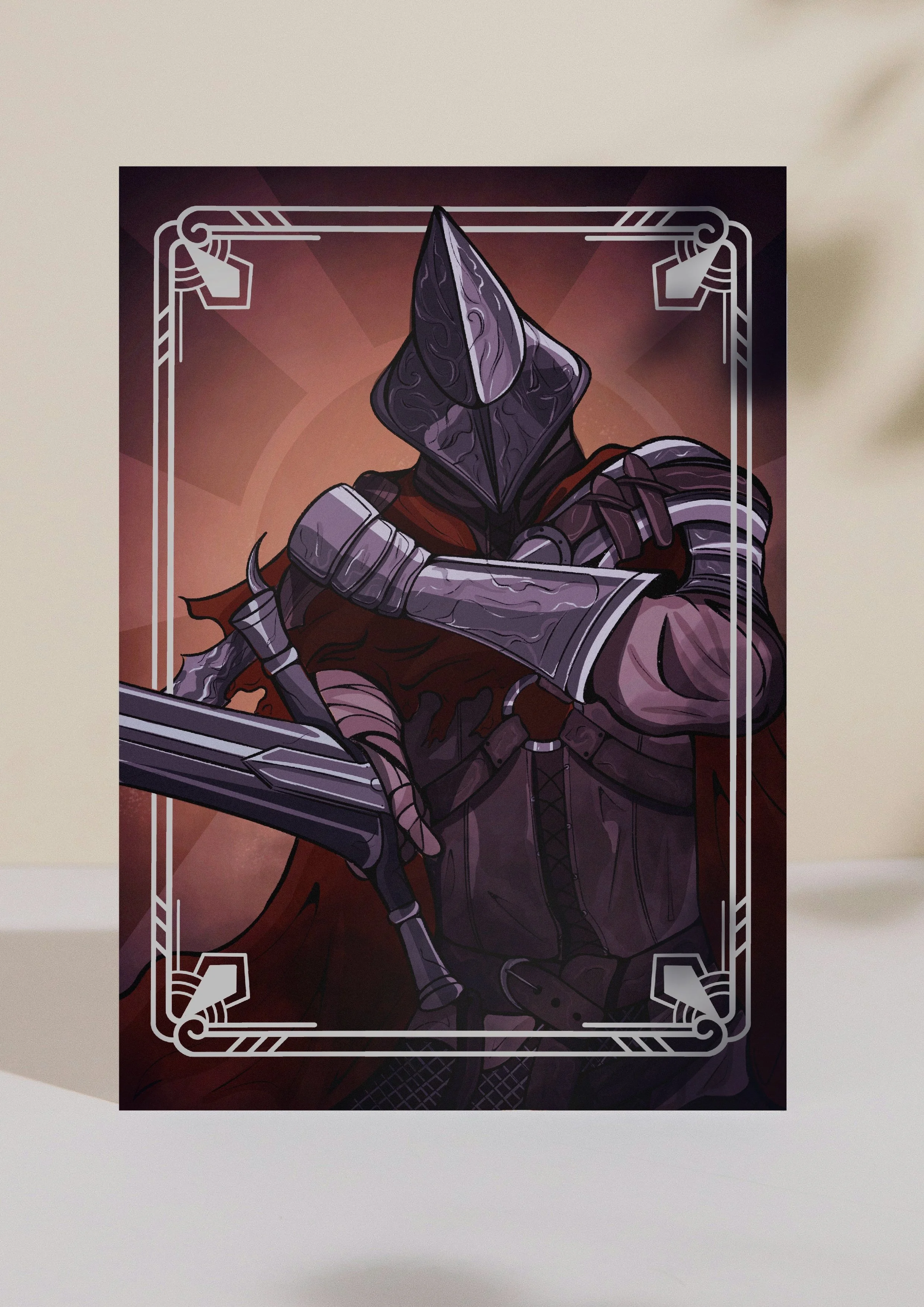 Abyss Watcher Print DS3 Inspired