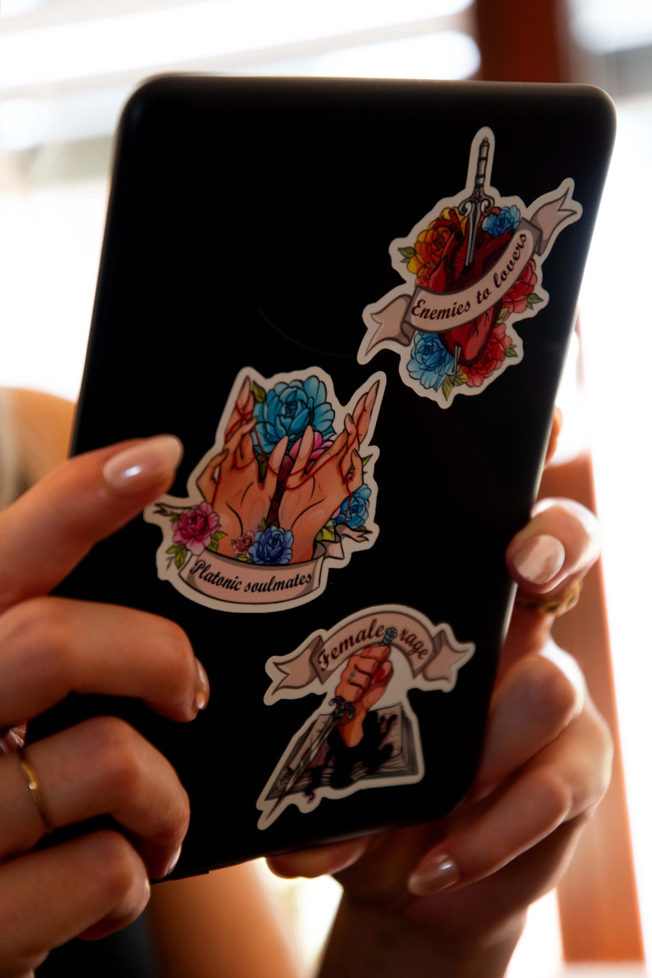 Book tropes - Sticker set