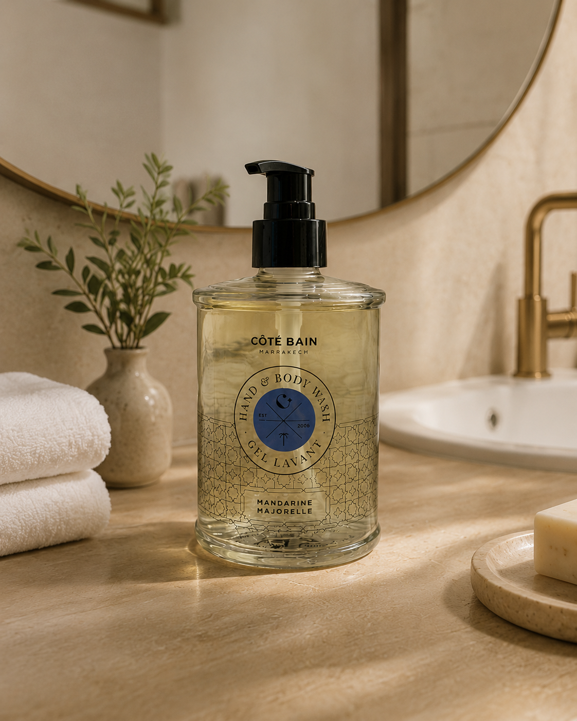 Gel Lavant Main & Corps  — Mandarine Majorelle