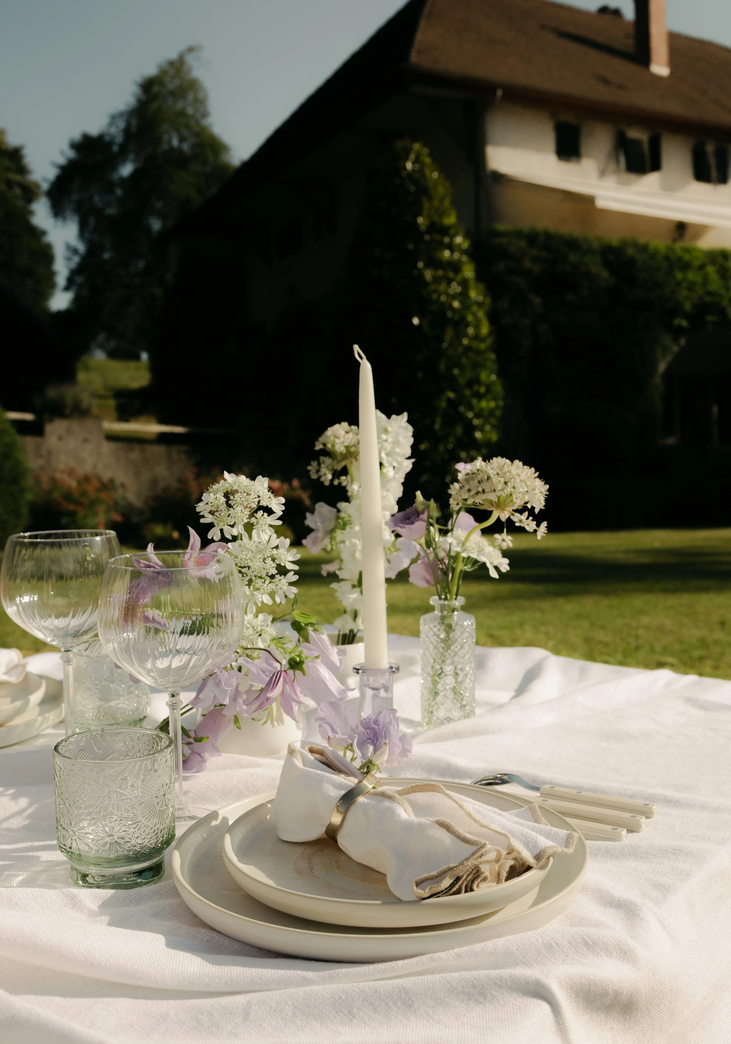 Serviette de table en lin