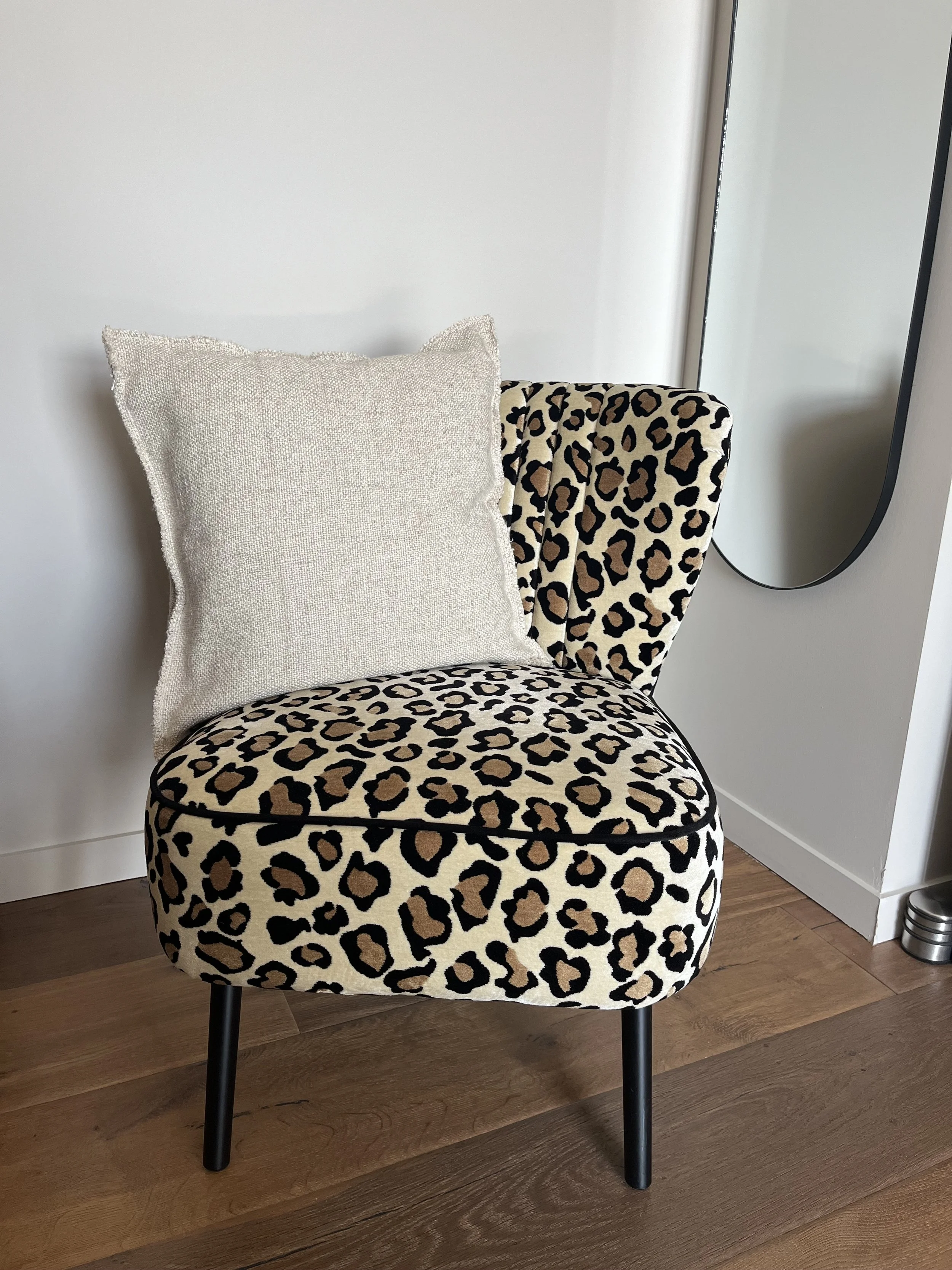 Housse de coussin en lin & coton - coloris naturel