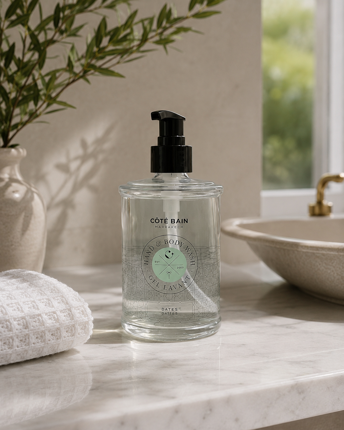 Gel Lavant Main & Corps— Dattes