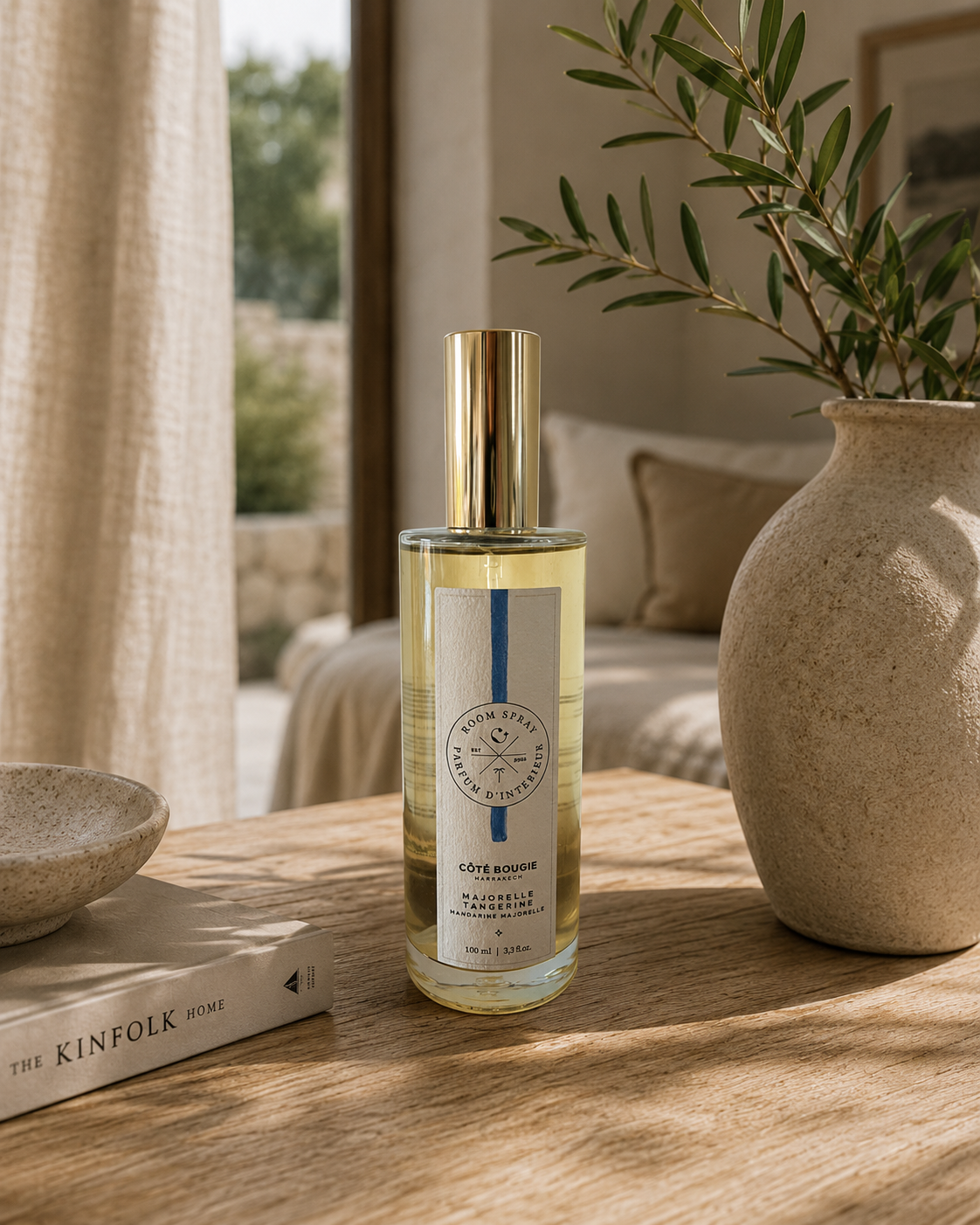 Spray d'ambiance parfumé Mandarine Majorelle