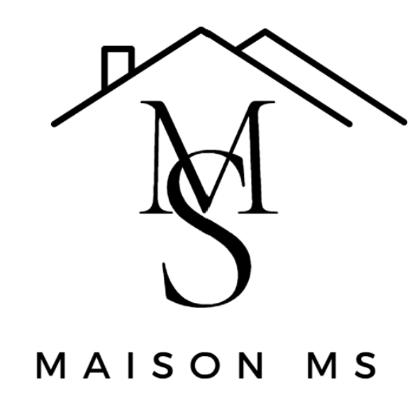 Logo Maison MS, décoratrice d’intérieur à Annecy spécialisée en aménagement et décoration d’espaces élégants et fonctionnels.