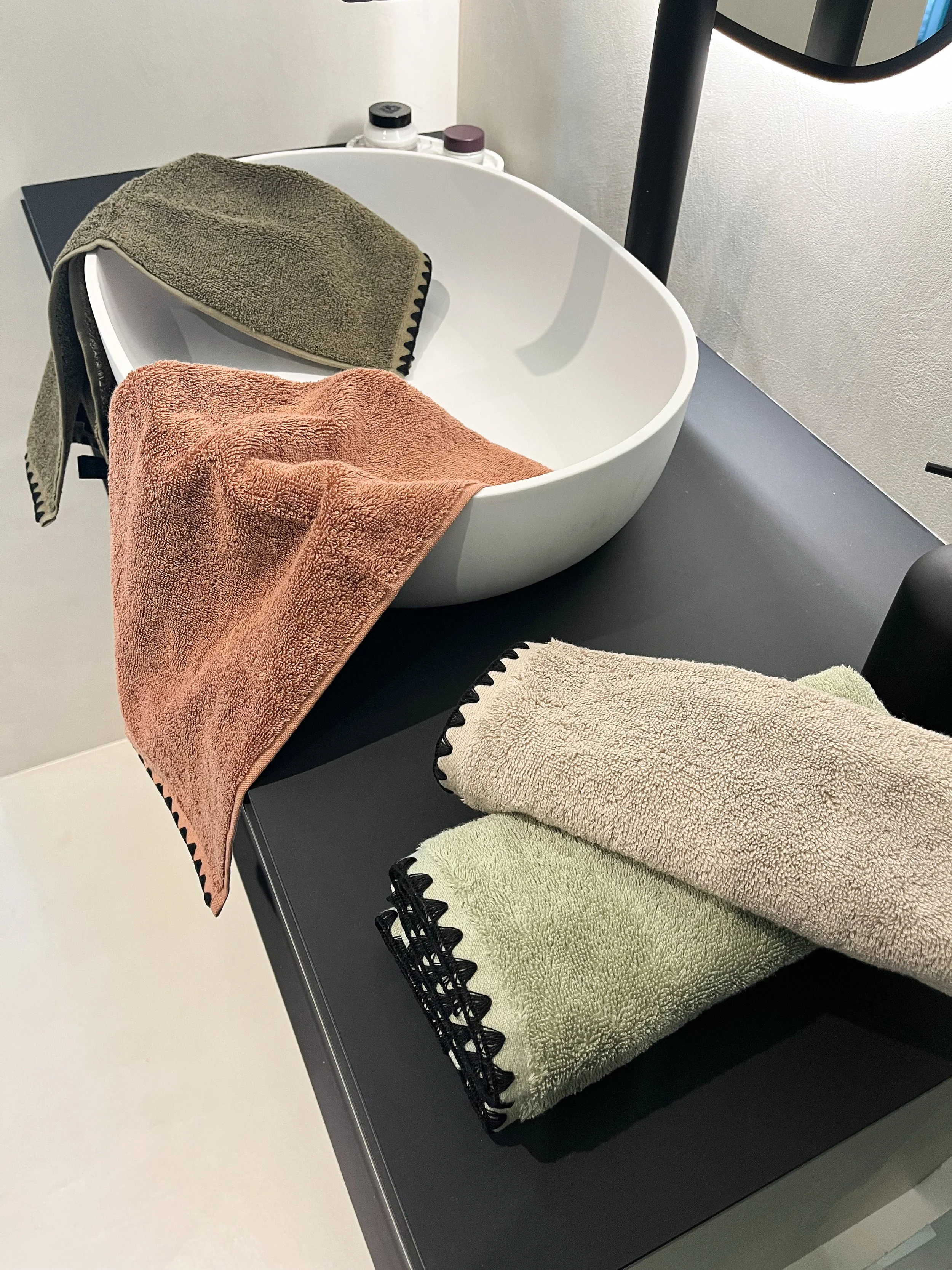 Serviette à main - douceur essentielle