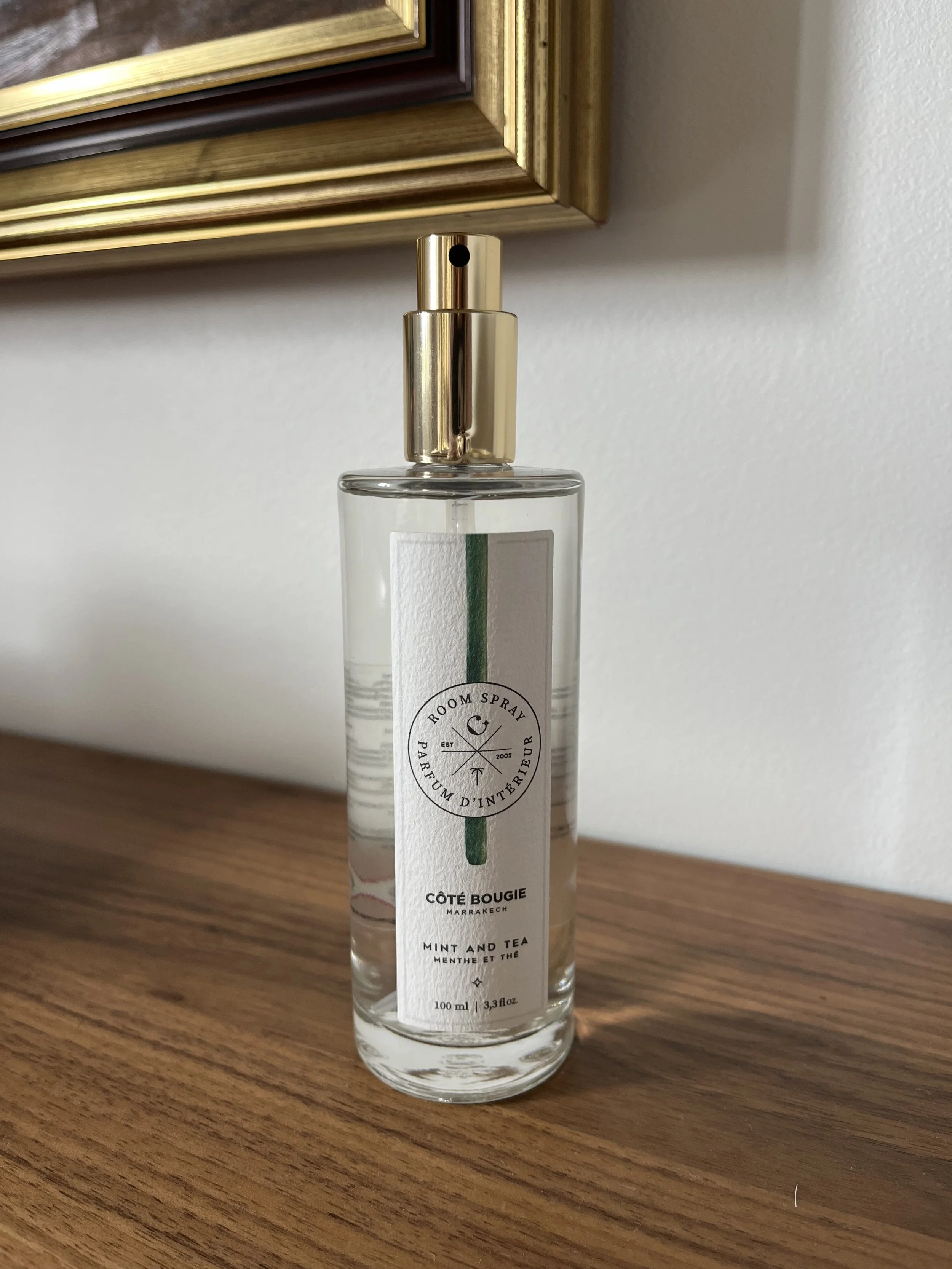 Spray d'ambiance parfumé Menthe & Thé