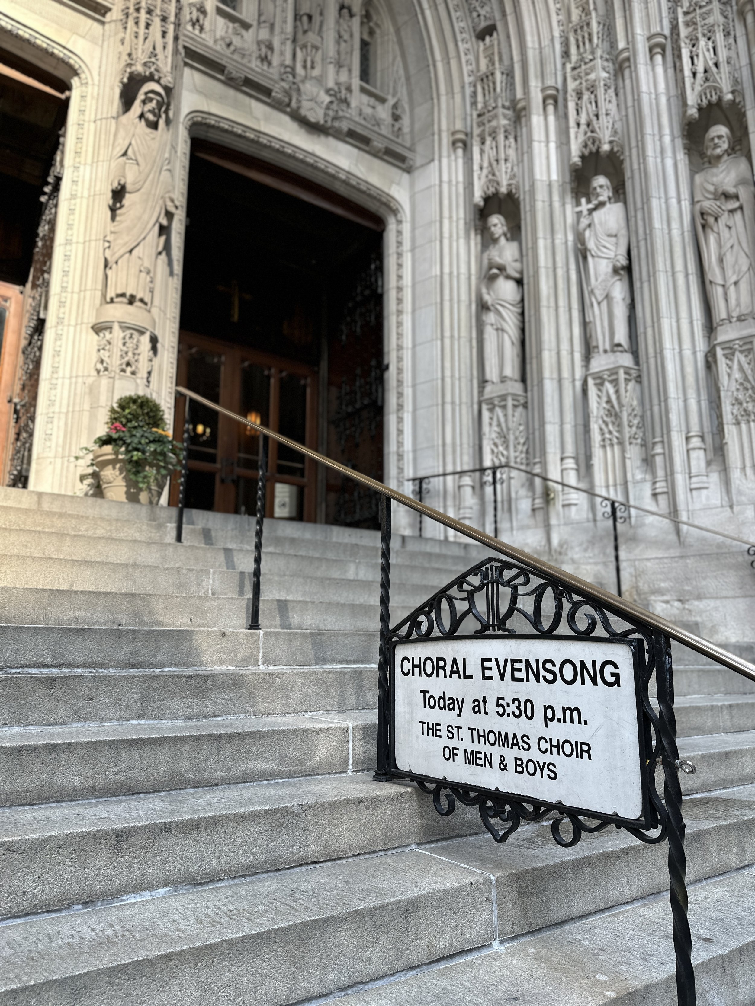 Appointed Associate Organist at Saint Thomas Church, Fifth Ave