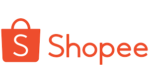 Shopee logo with shopping bag icon and company name
