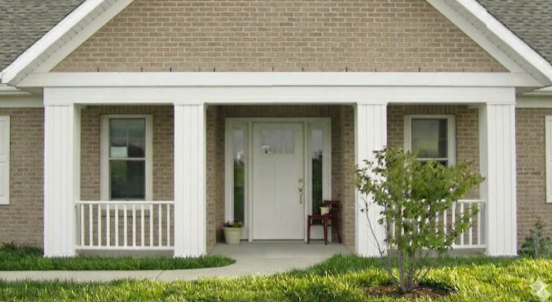 level front entry, zero steps