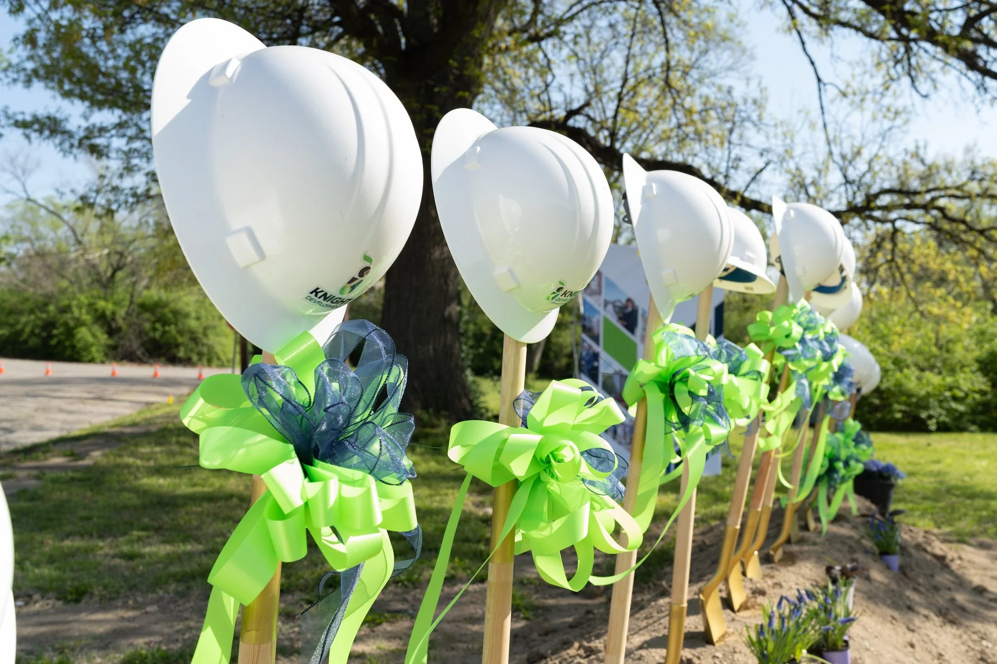 Image of construction hats