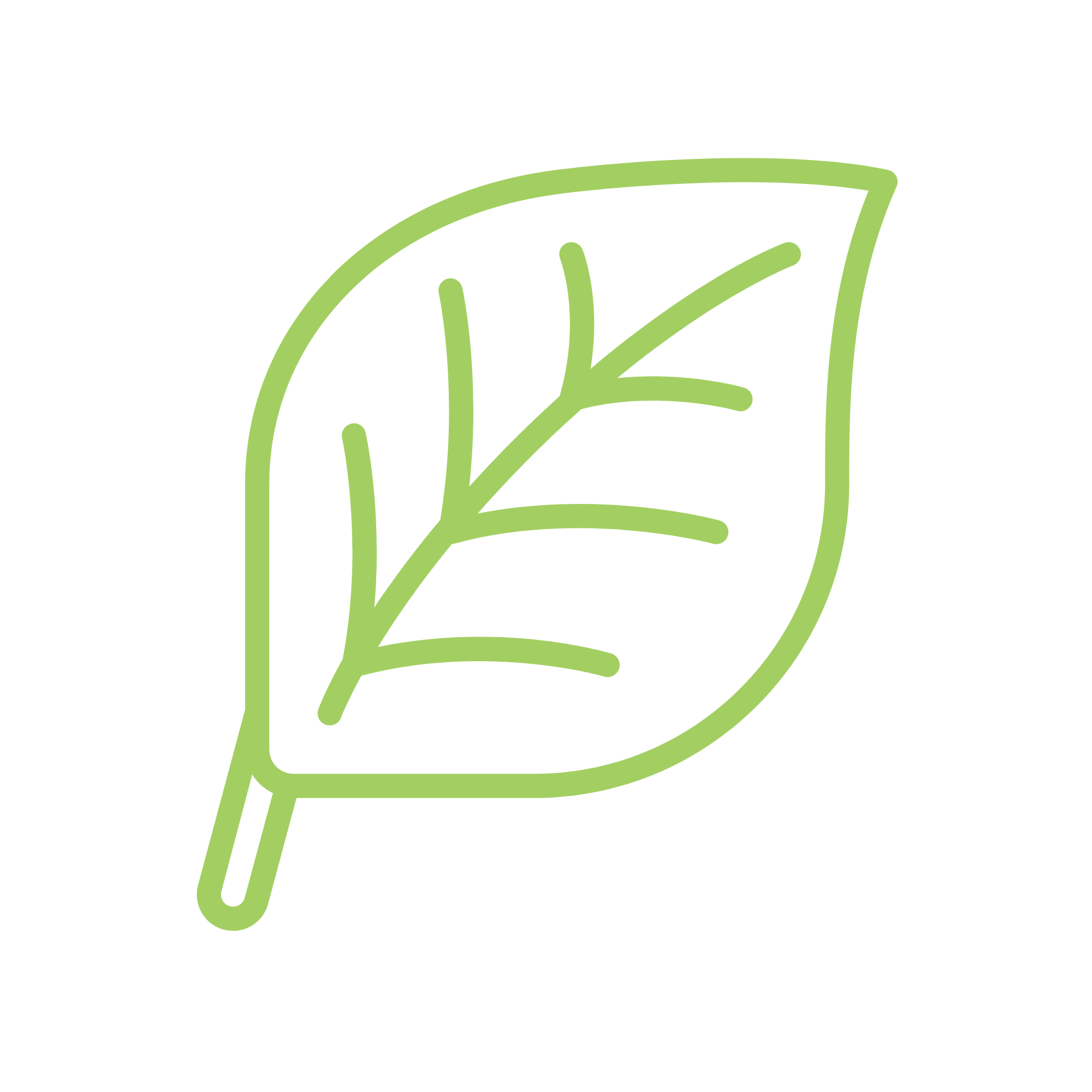 Green leaf icon