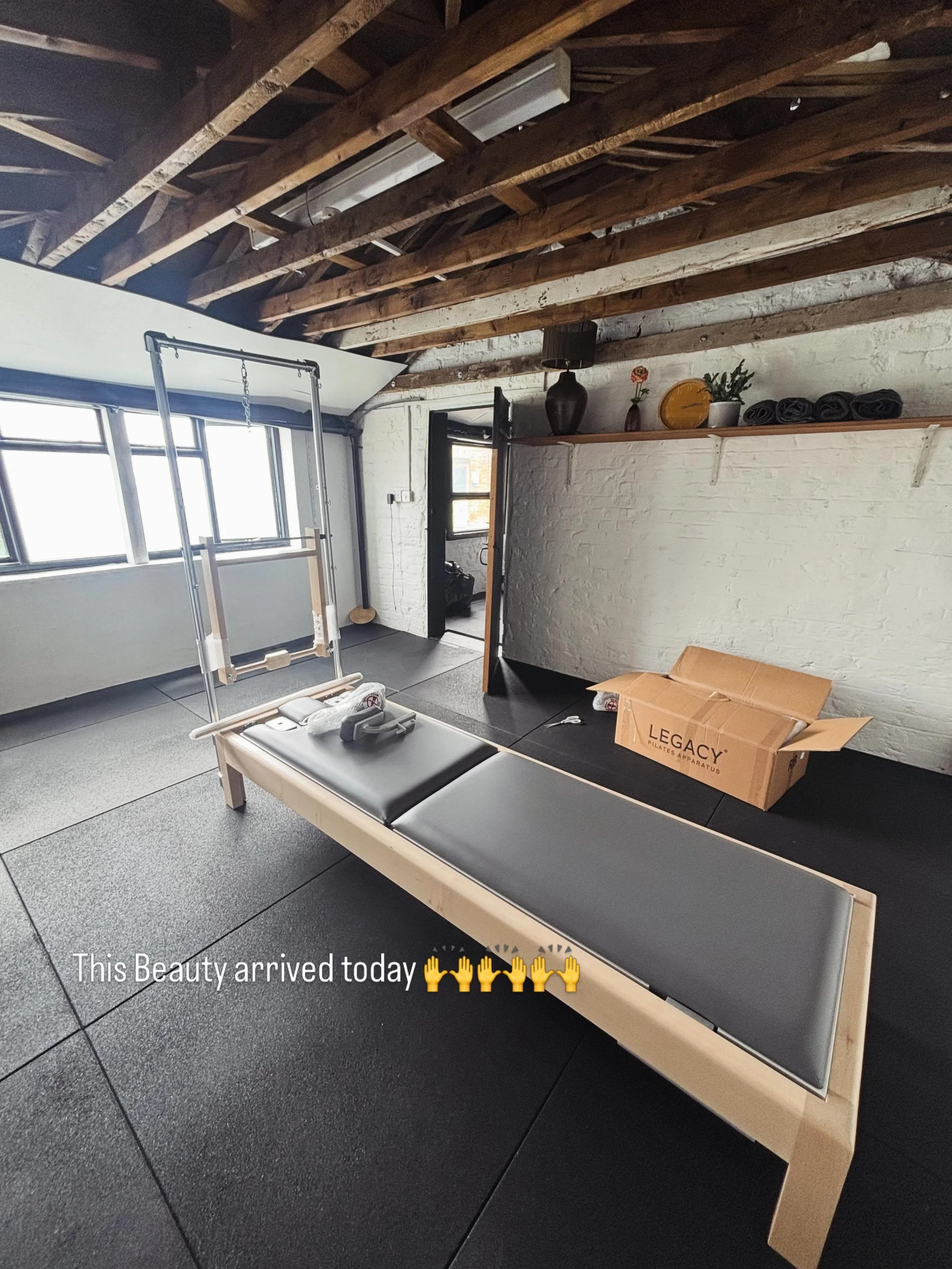 @elsiemartinspilates I might need your advice to set it all up properly.  Watch this space for more info about future Pilates&rsquo;s reformer training