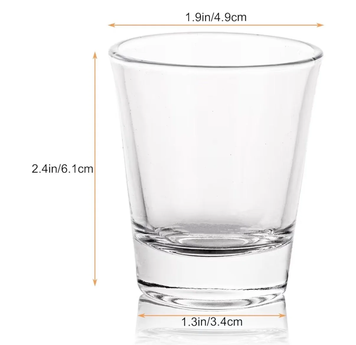 2 ounce Round Shot Glass