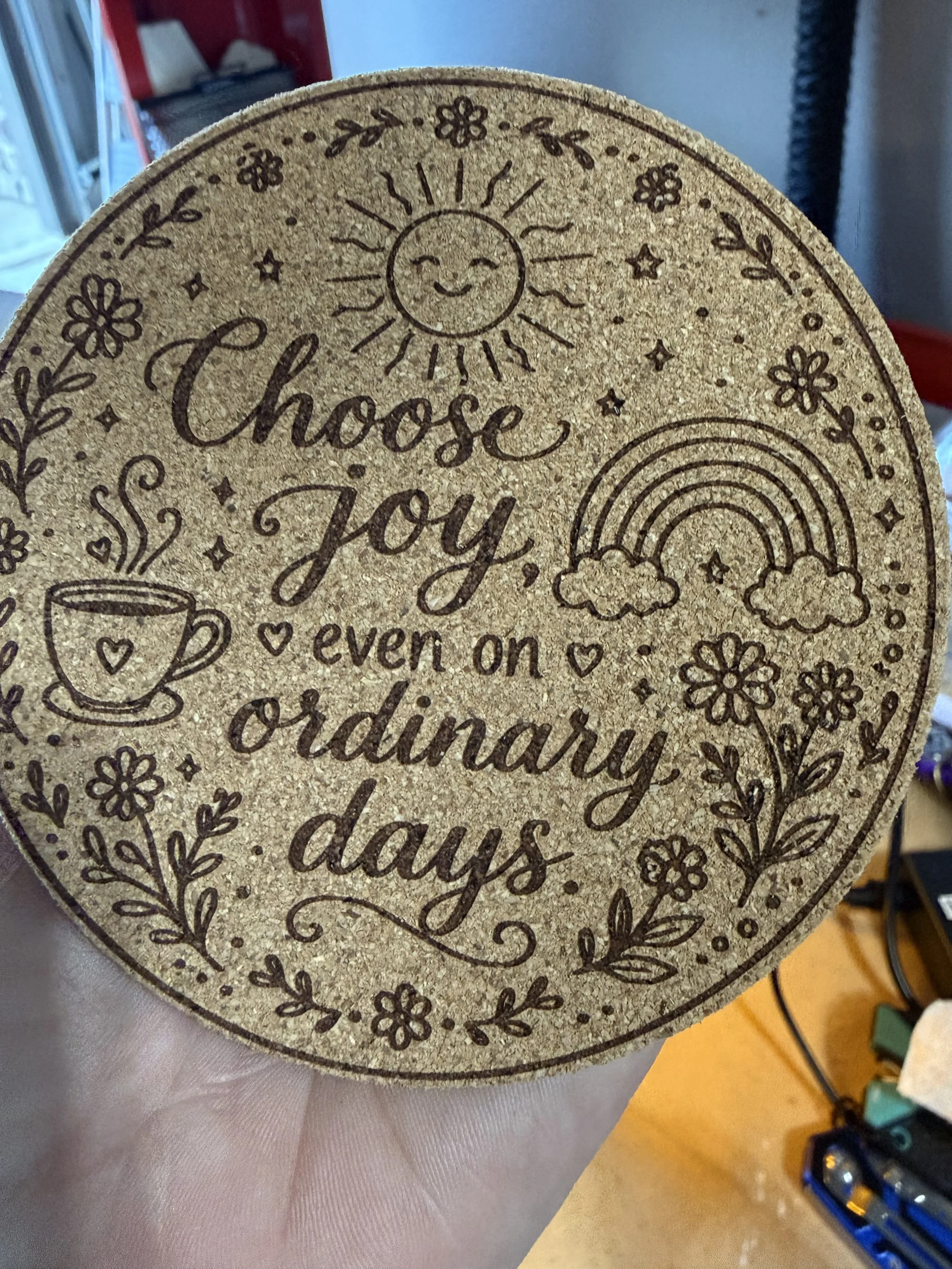 Custom Cork Coasters