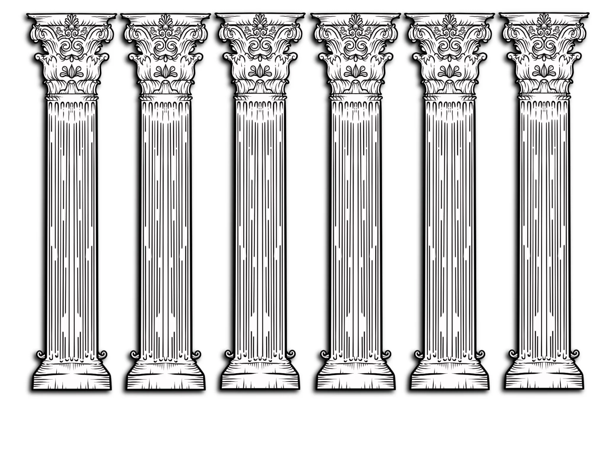 Marque-pages Colonnes