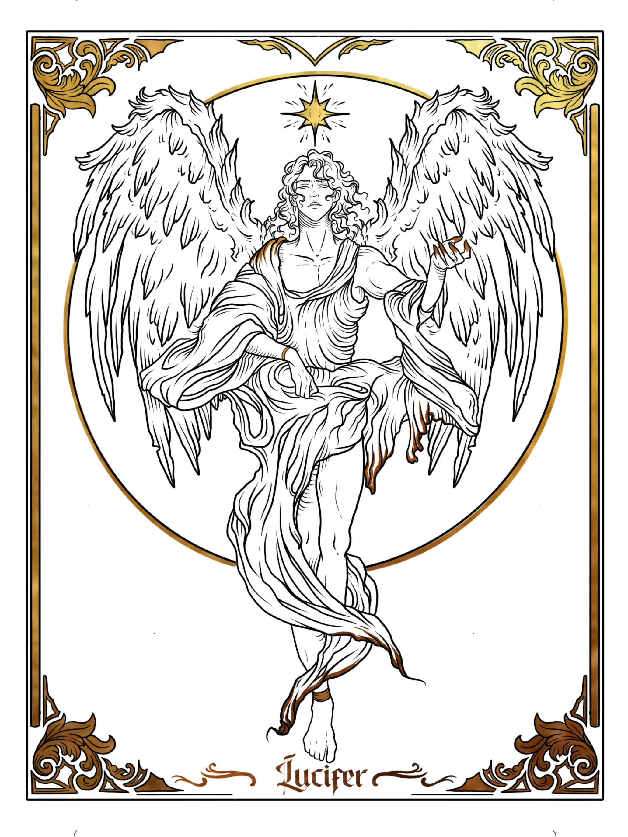 Carte de Tarot « Lucifer »