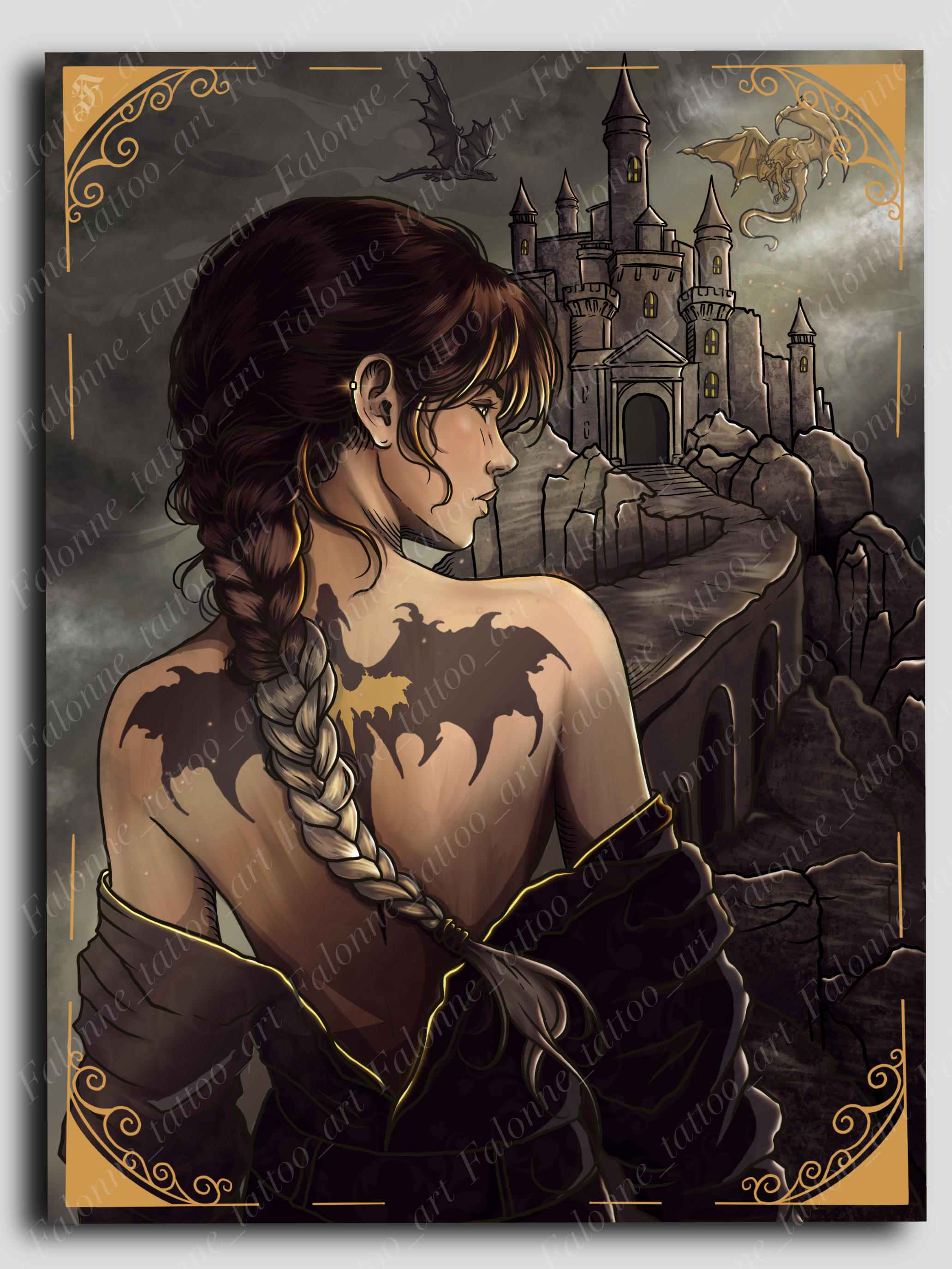 Print-Illustration La 4eme aile