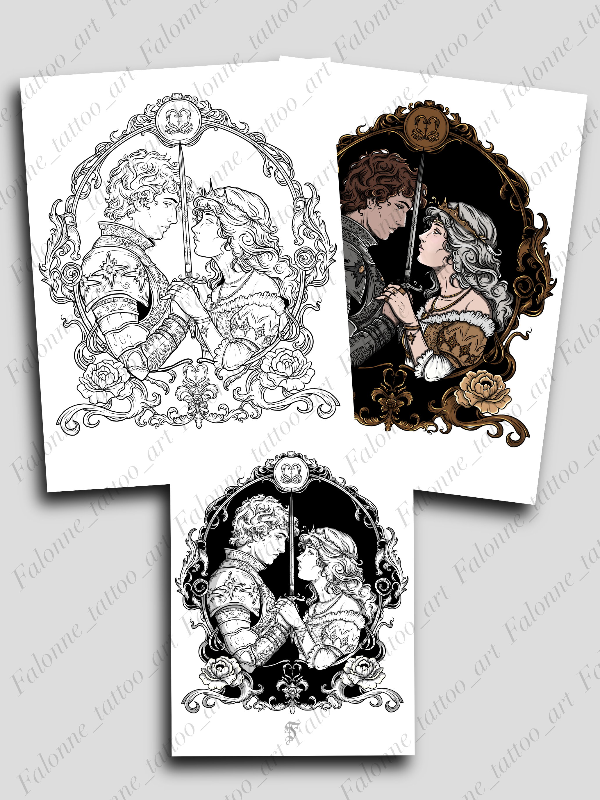 Print-illustration "Loyal but not Royal"