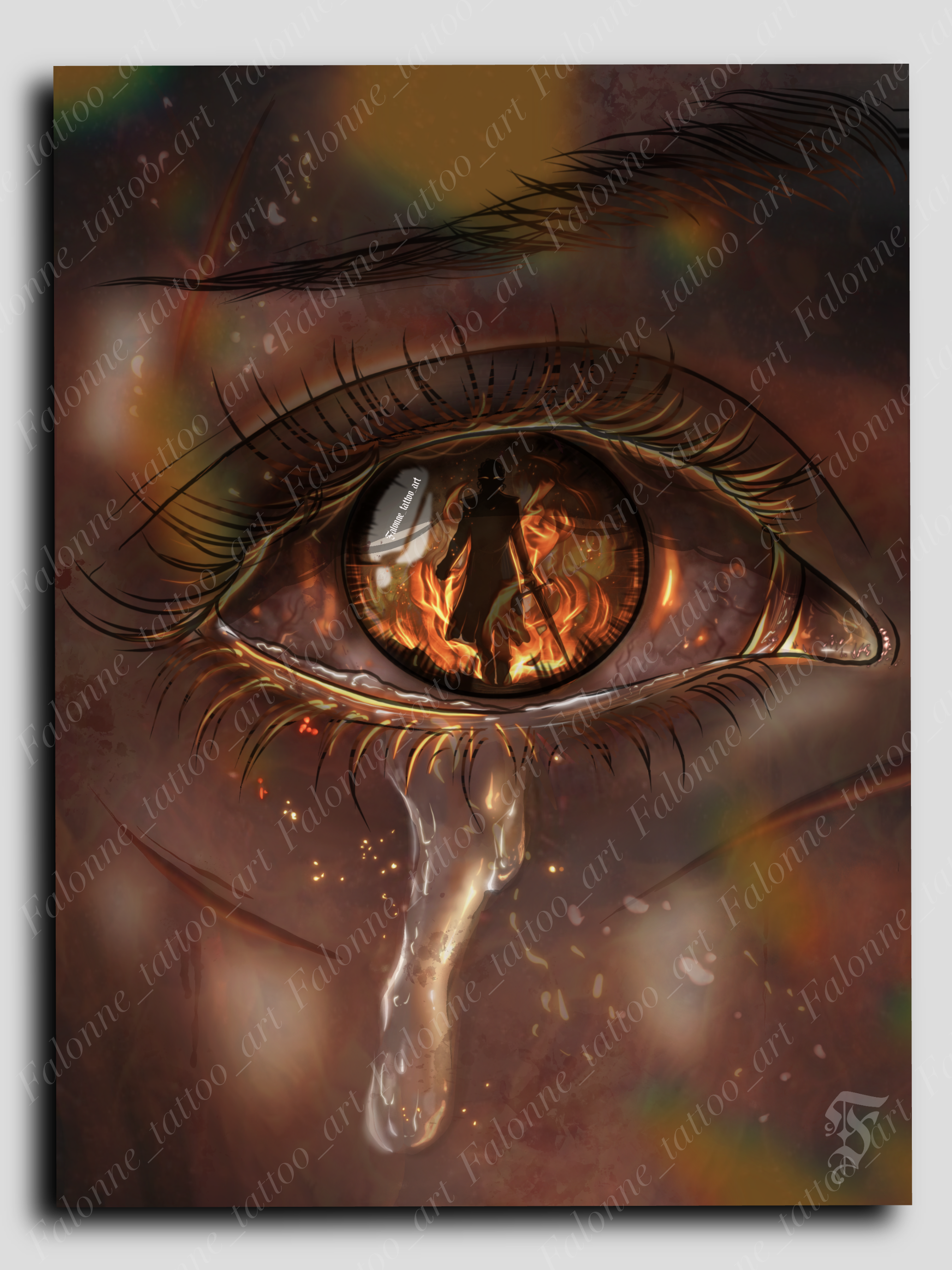 Print-Illustration Le massacre de Teree Locvoniaa