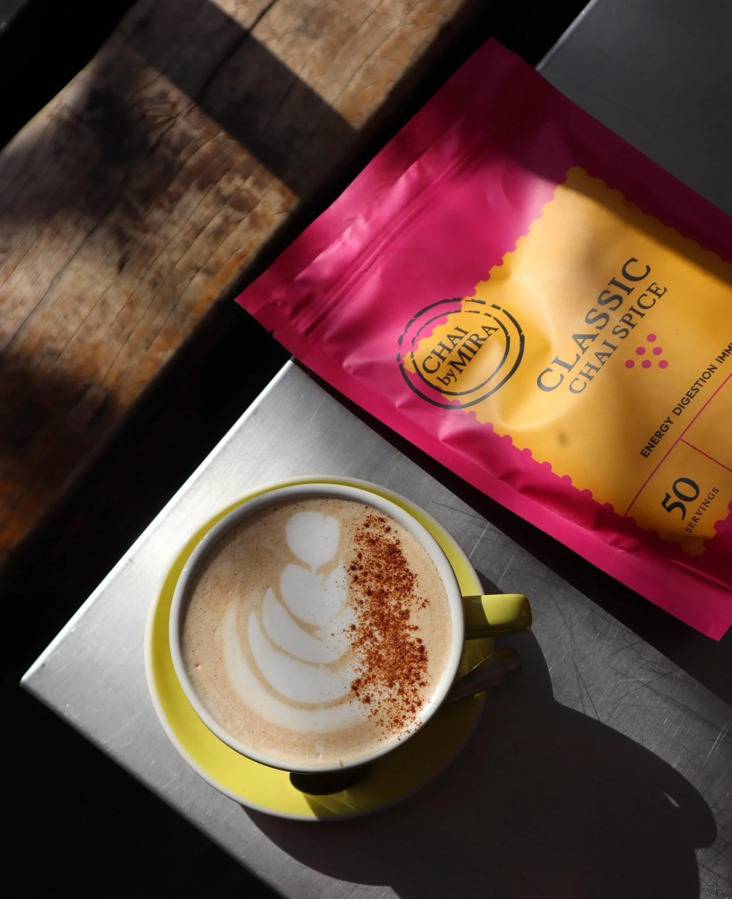 Looking for the best chai in town?
You just found it. ☕🔥

Bold, warming, and perfectly spiced in every single sip. 
Made with coconut sugar and 7 spices - that&rsquo;s it! 

Find our Classic, Ayurvedic, Golden and Chocolate chai flavours on Amazon. 