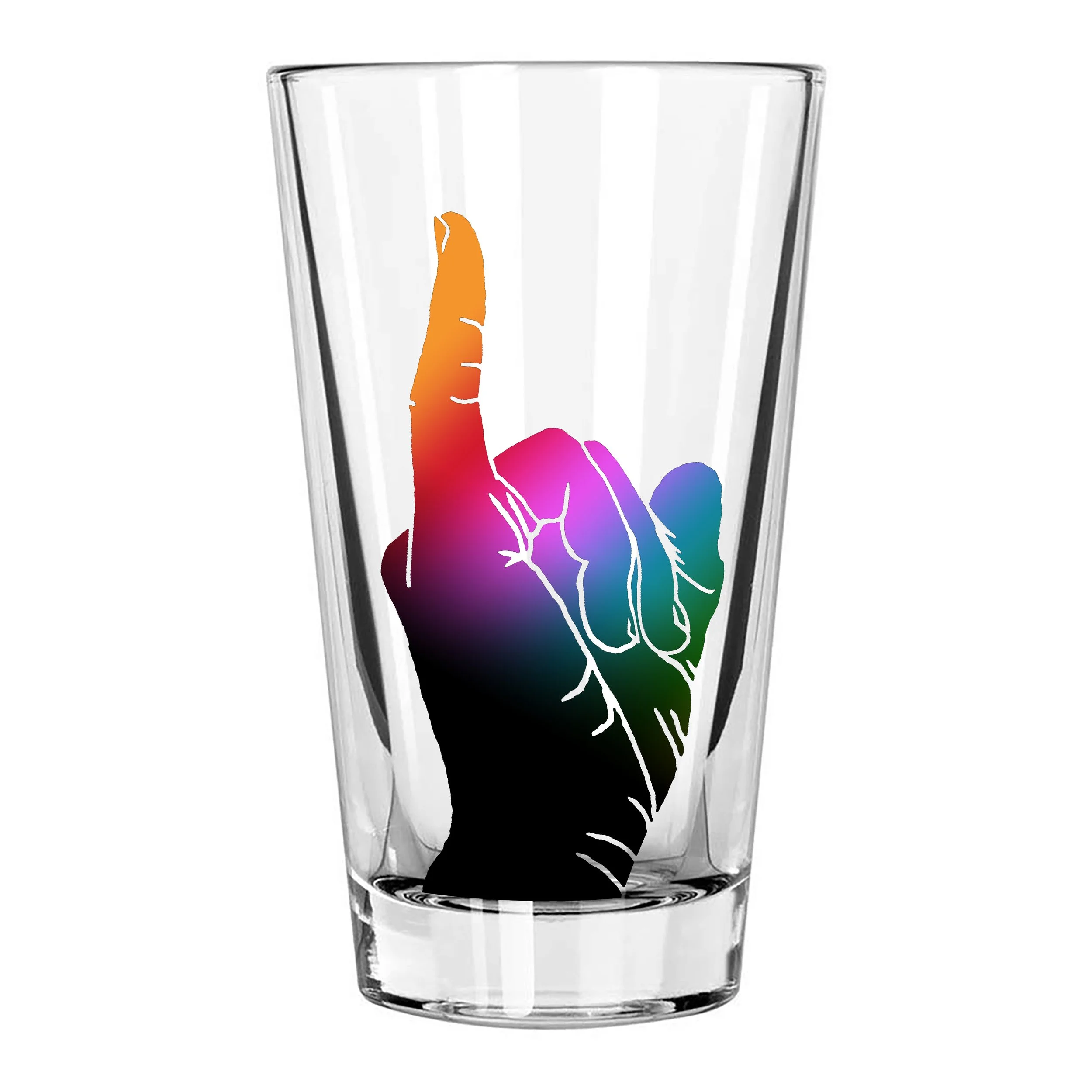 pint glass uni salute rainbow changing.jpg
