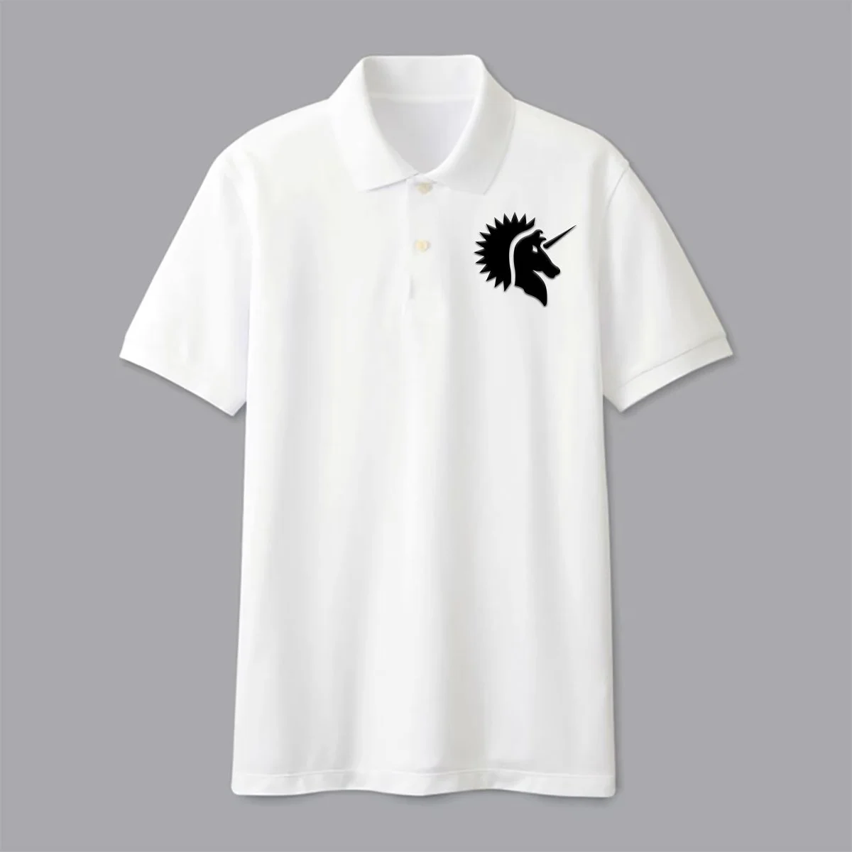 "Seminar Ready" Flaming Diapercorn Polo