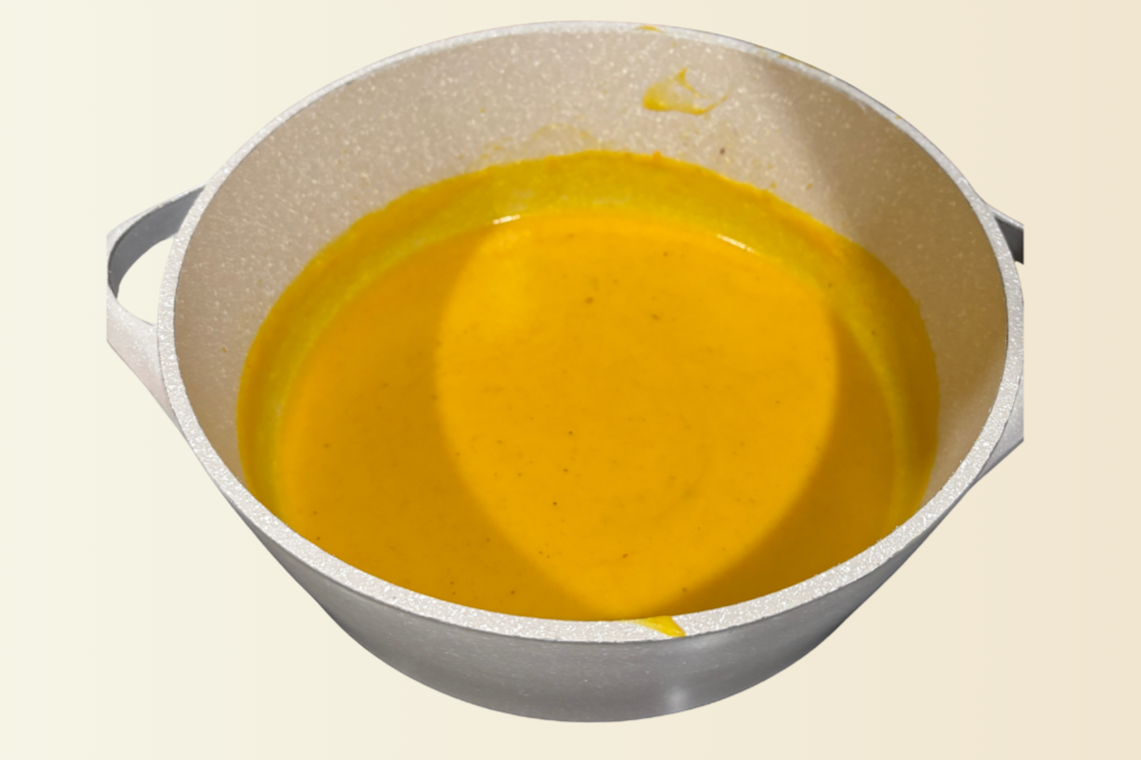 roasted squash and apple soup