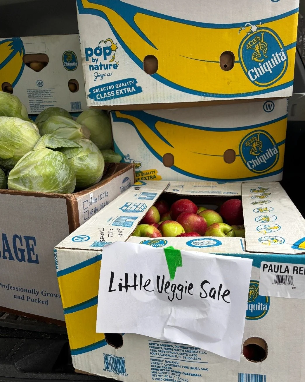 We're ready! Our incredible team of volunteers have picked up more than 1800 lbs of fresh produce from our friends at @halifaxfoodhub and @a2zcashandcarry 🍎

Our September Veggie Sale is happening tomorrow at 2700 Robie St, Halifax, from 10:30 am - 