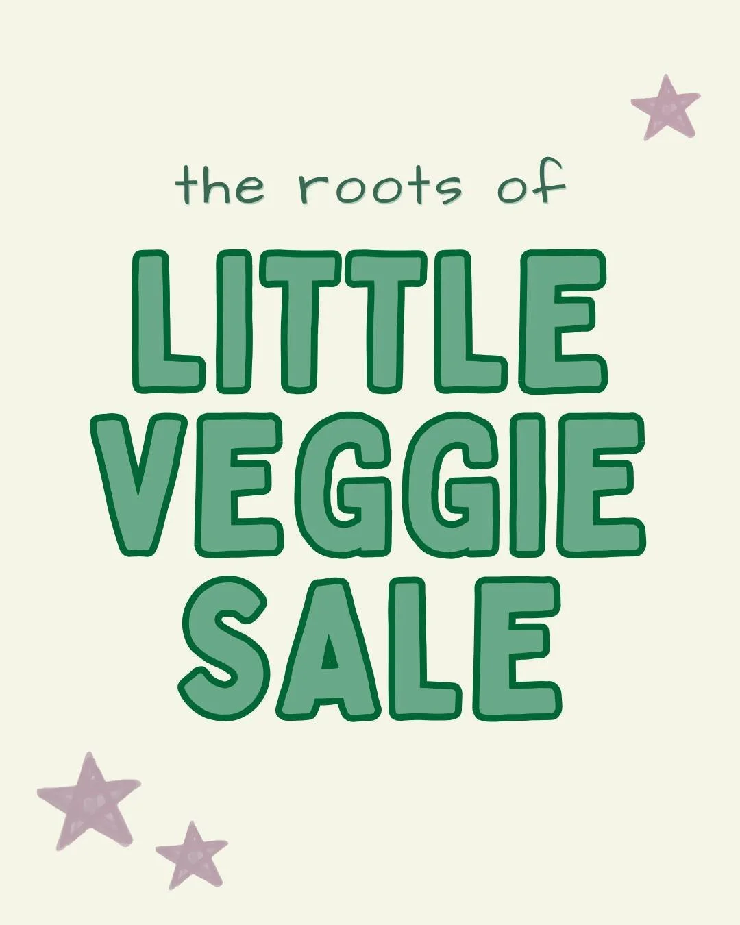 We've had a lot of questions about how much our sales cost and how we cover our expenses, so we are excited to share the roots of Little Veggie Sale ✨

To hold 10 veggie sales a year and two free produce giveaway events, it costs $10,000 a year. We c