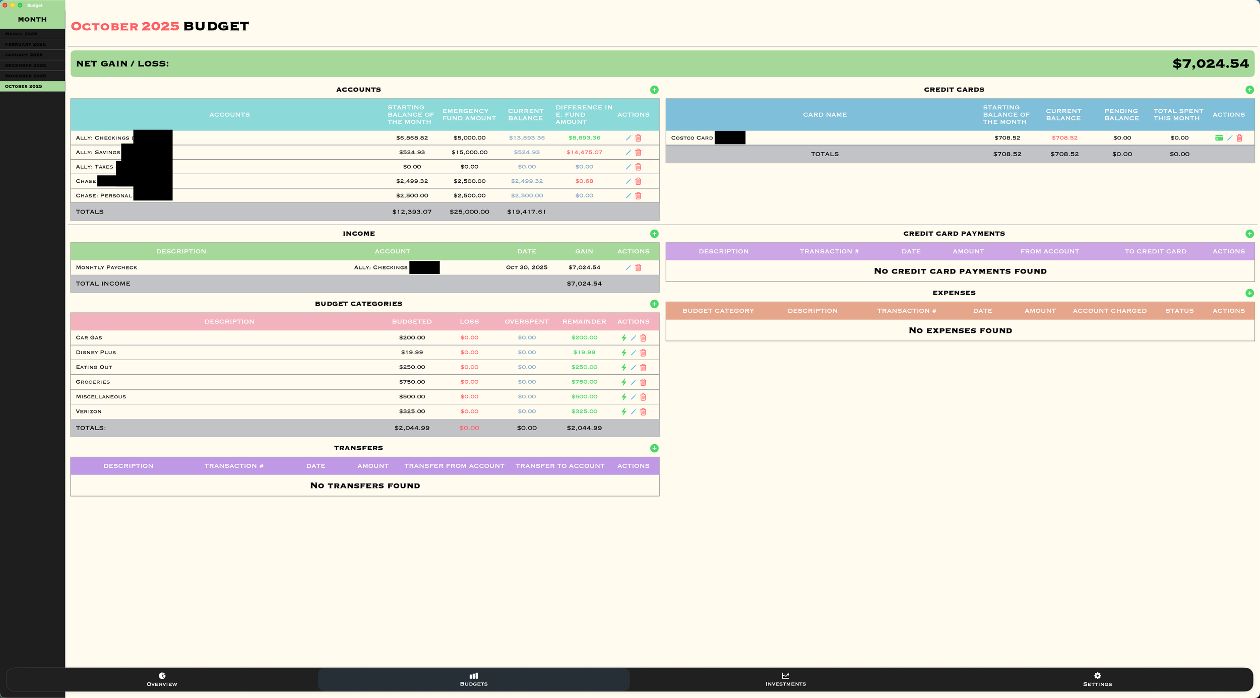 Step 1) Budget: Let’s build one