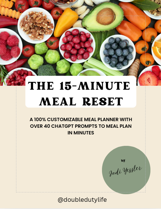 15 Minute Meal Reset