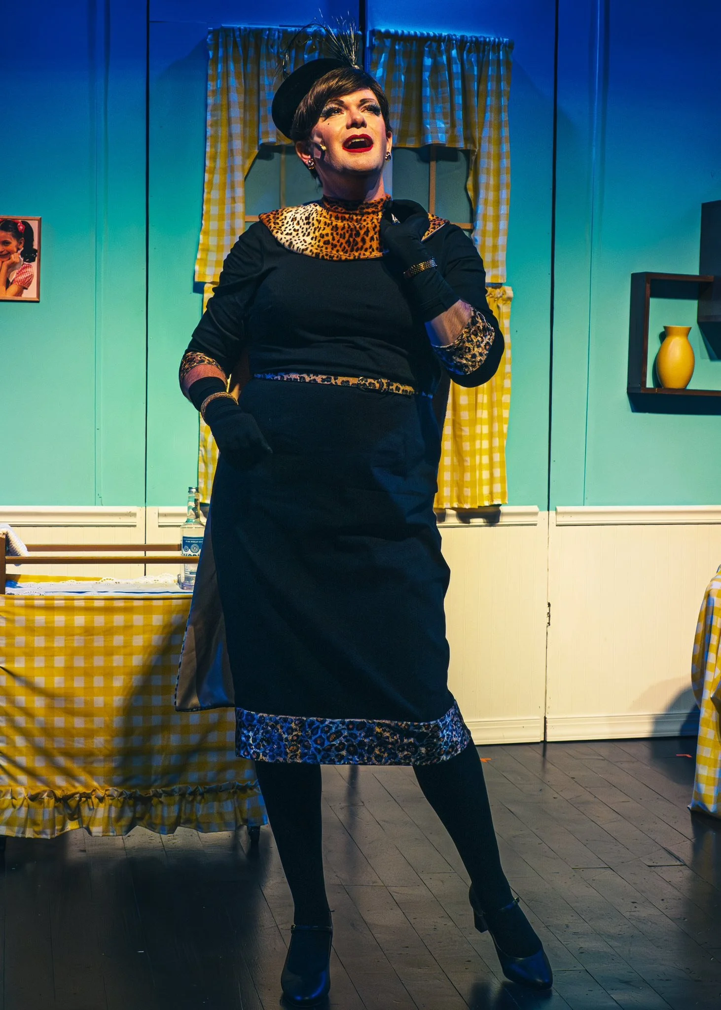 Sylvia St. Croix in Ruthless! The Musical