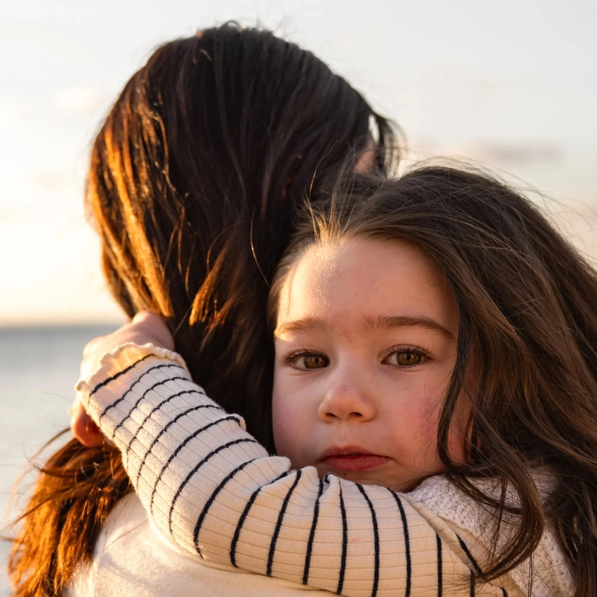 Laurie et sa fille Léa