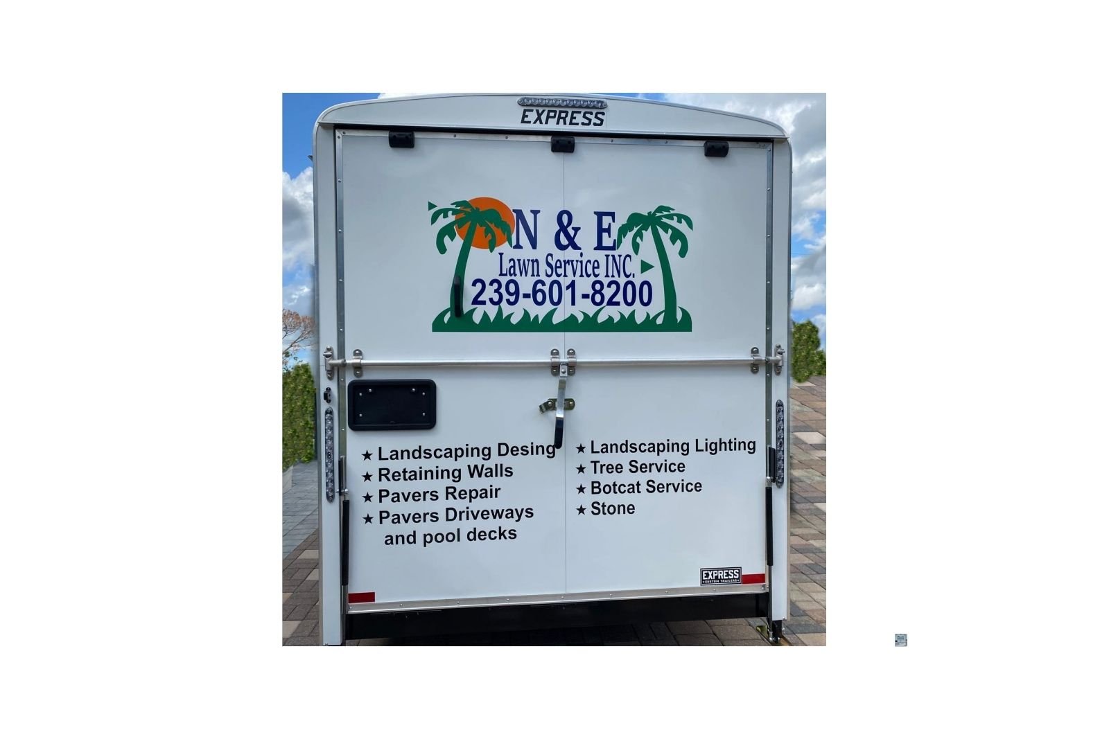 Rotulación vehicular para empresas en Naples, Florida 