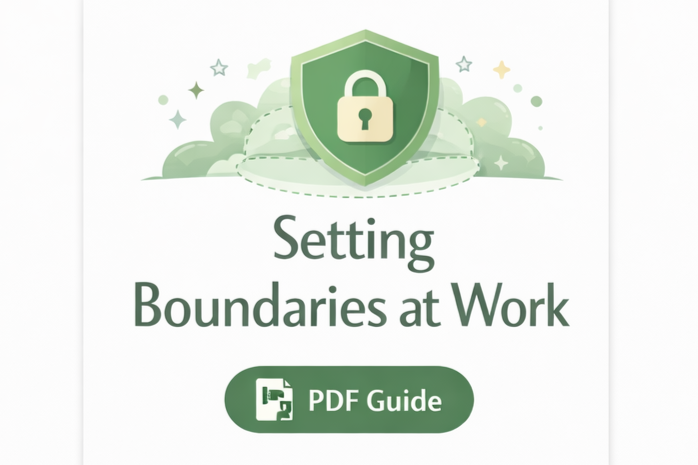 Setting Boundaries at Work: A Practical Workbook for Working Parents
