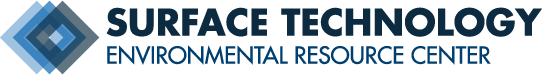Surface Technology Environmental Resource Center logo in blue and black.