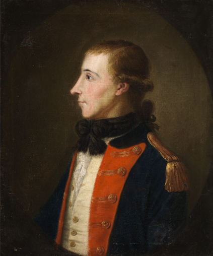 A portrait of Theobald Wolfe Tone.