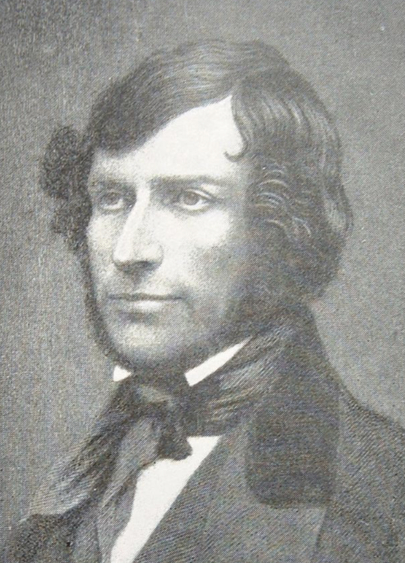 A portrait of John Mitchel.