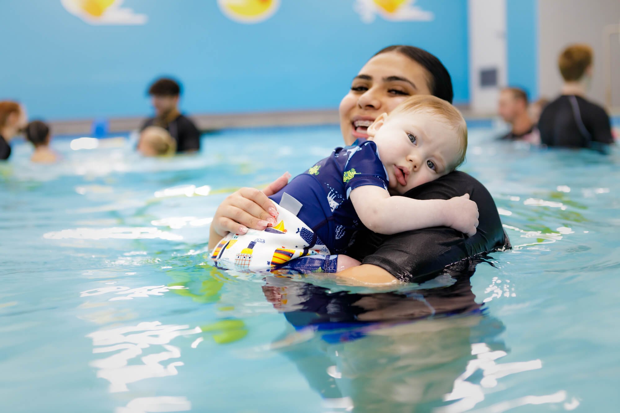 Swim Instructors Who Build Trust