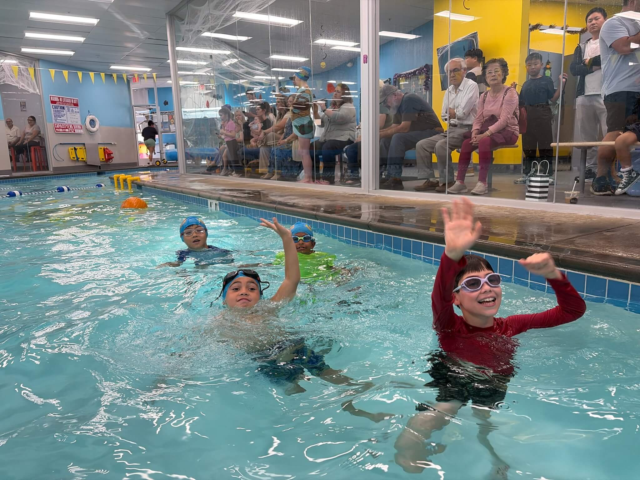 Private swimming lessons for the skilled swimmer