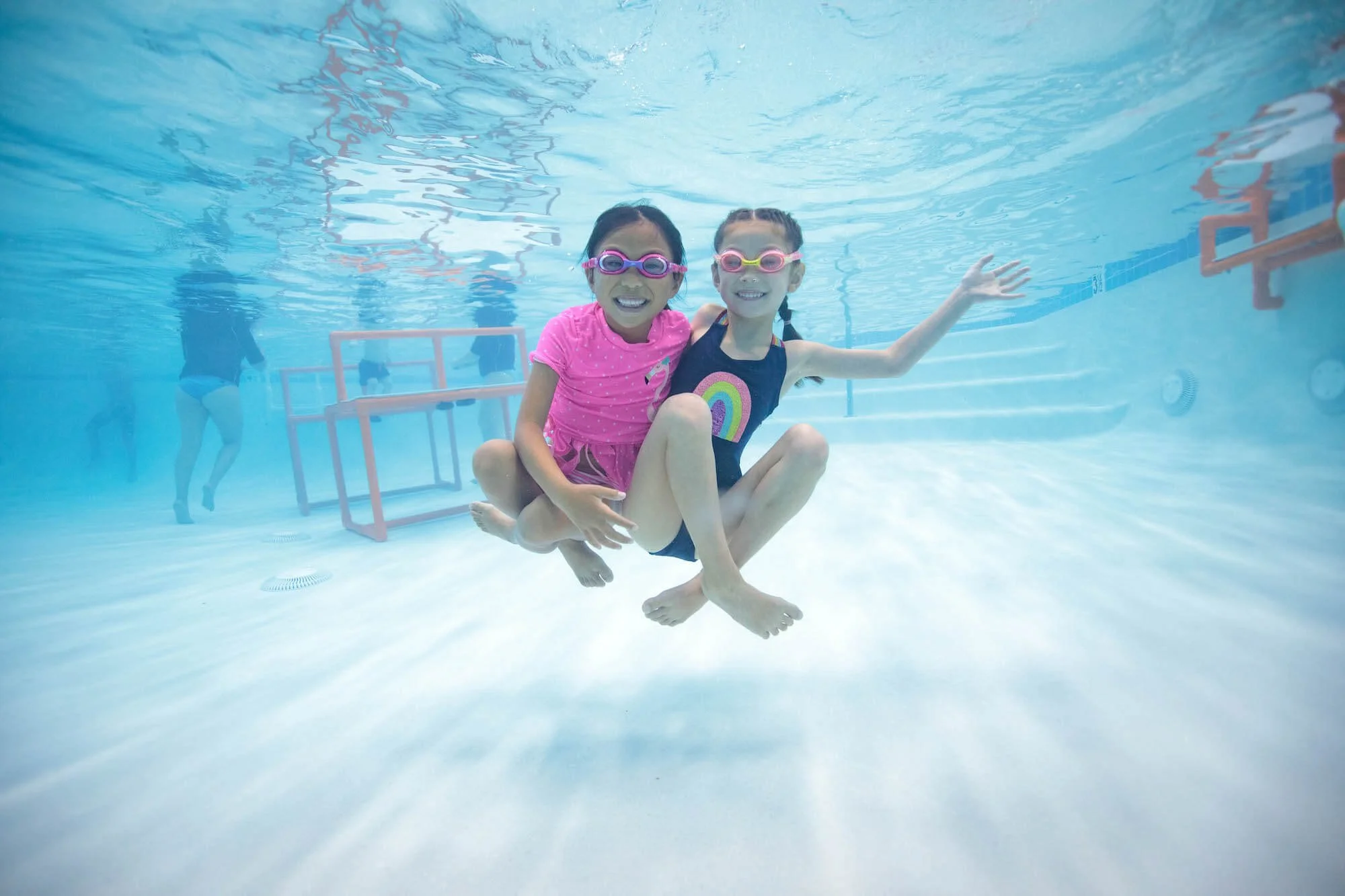 Private swimming lessons for kids in souther California