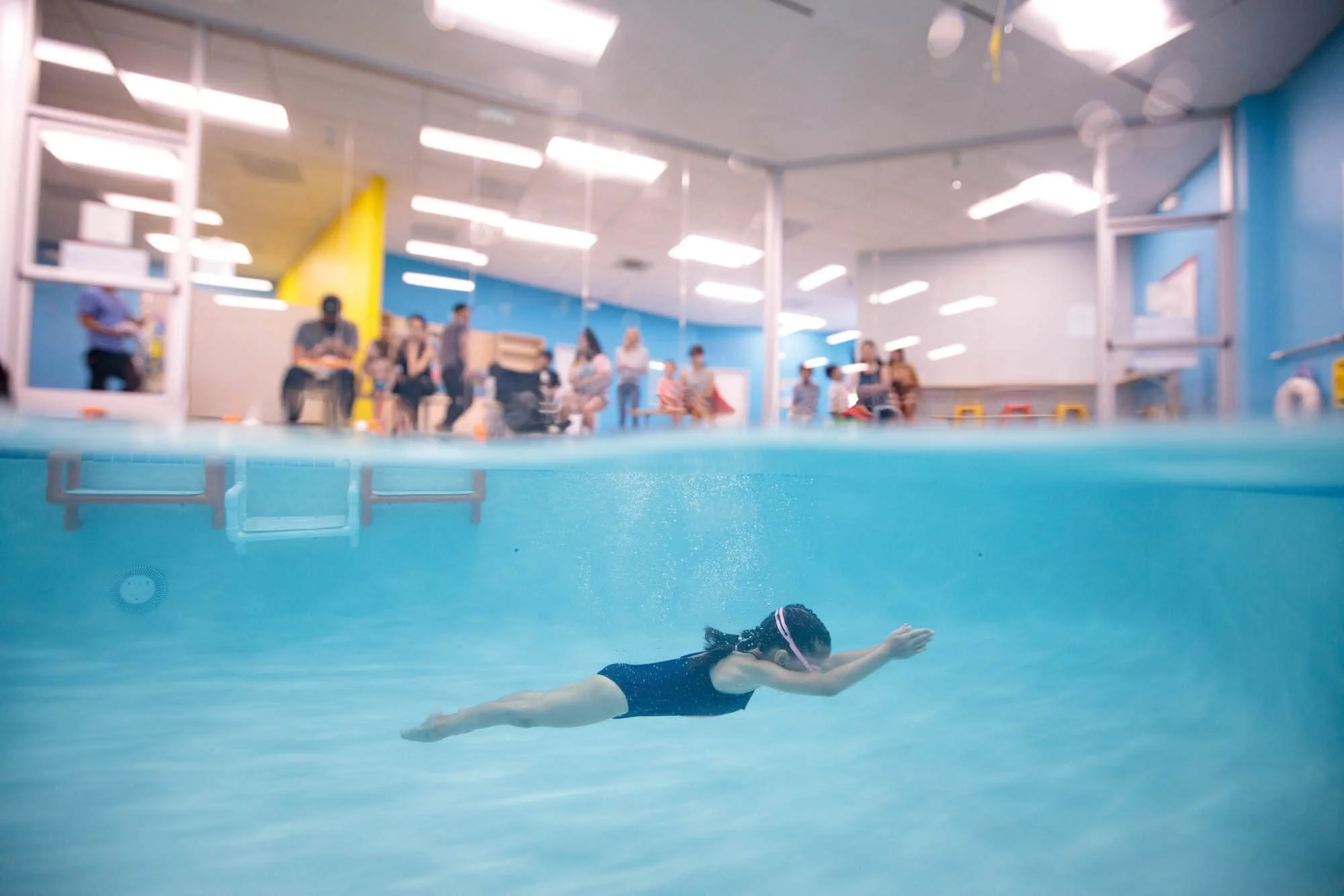 Swim school in California