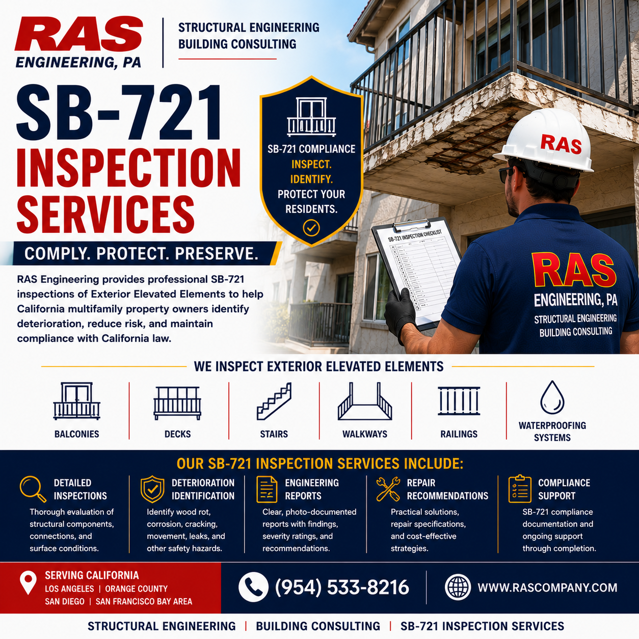 SB-721 Inspection Services