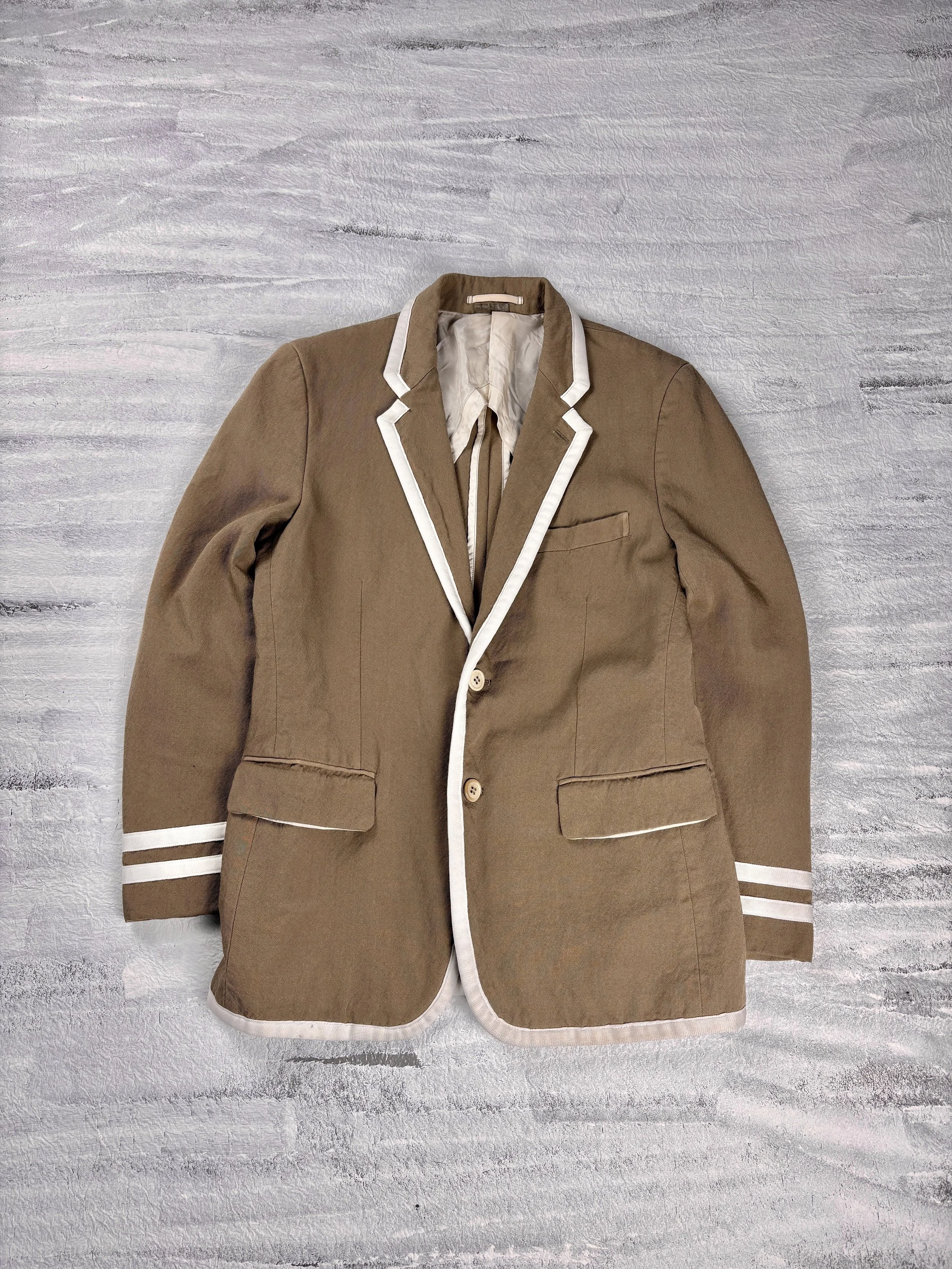 Comme des Garcons AW07 Homme Plus Blazer Beige